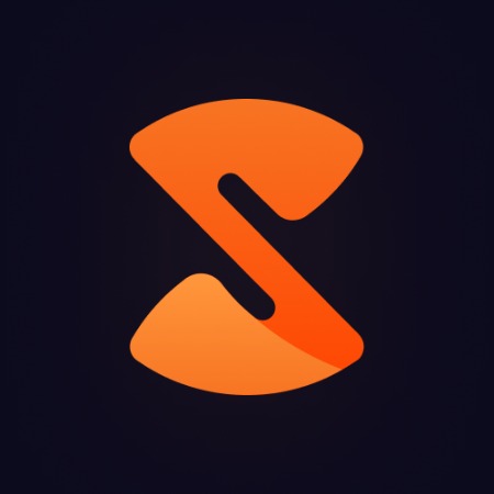 Sablier Flow Abstract logo
