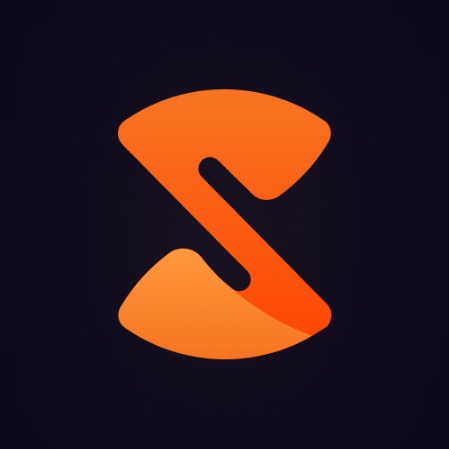 Sablier Flow Polygon logo